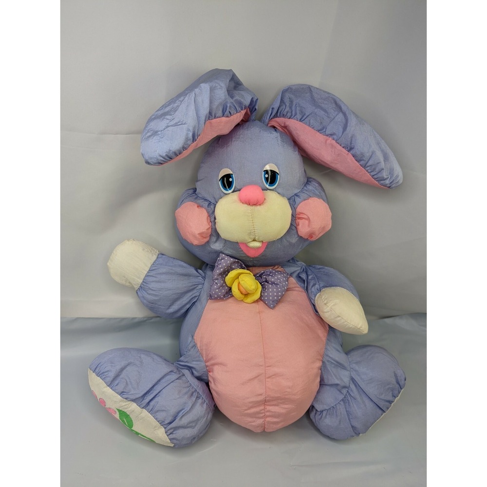 Nylon Purple Rabbit Plush 23 Inch Mty‎ International Dan Dee
